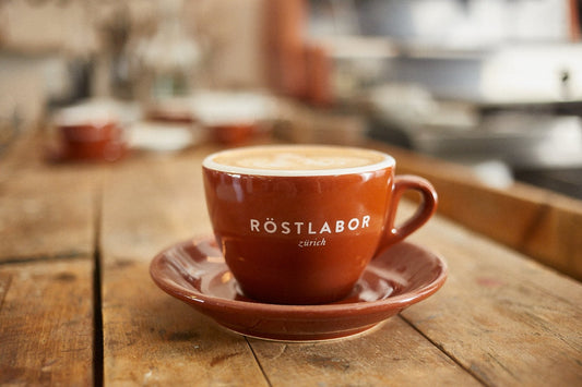 Röstlabor Cappuccinotassen braun